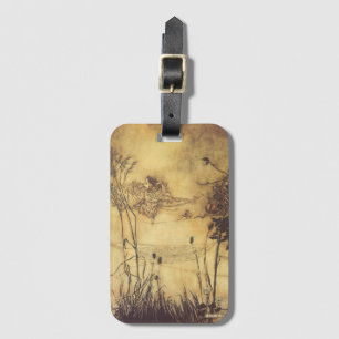 Étiquette À Bagage Conte de Fées Vintage, Funambule Fée par Rackham