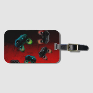 Étiquette À Bagage Contrôleur de jeu d'art de Gamer