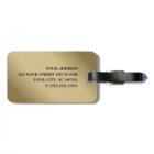 Cool Faux Copper Gras Gris Monogramme