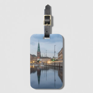 Étiquette À Bagage Copenhague Danemark
