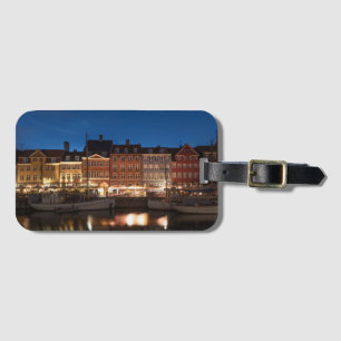 Étiquette À Bagage Copenhague Danemark