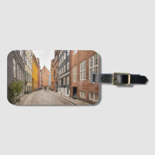Étiquette À Bagage Copenhague Danemark