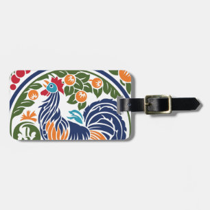 Étiquette À Bagage Coq