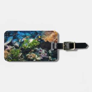 Étiquette À Bagage Coral Reef étiquette de bagages personnalisée