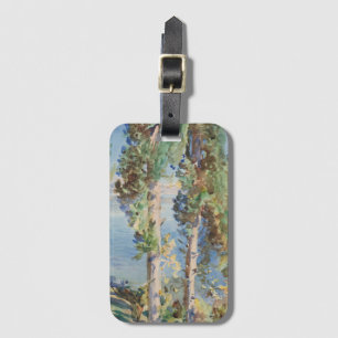 Étiquette À Bagage Corfu Cyprès par John Singer Sargent