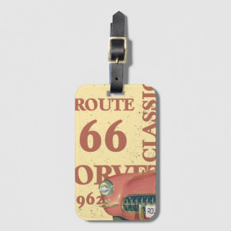 Étiquette À Bagage Corvette 1962