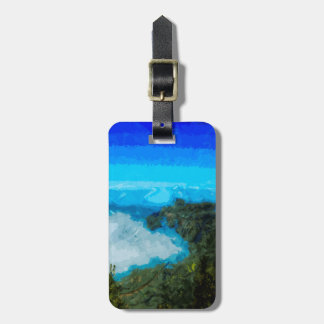 Étiquette À Bagage Côte de Na Pali de Kauai d'abrégé sur Koke'e