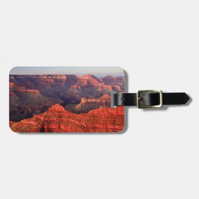 Étiquette À Bagage Coucher du soleil grand (Devant horizontal)