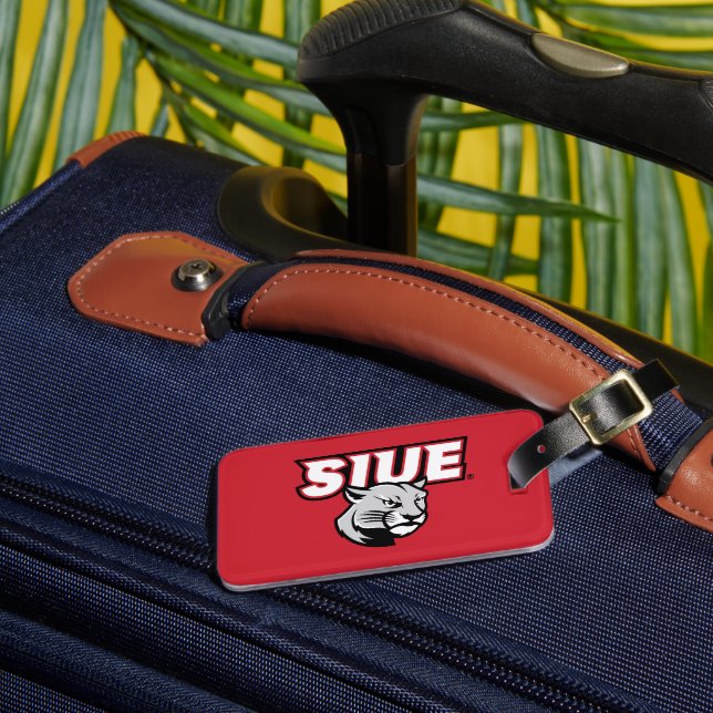 Étiquette À Bagage Cougars de SIUE (Insitu Rectoal 3)