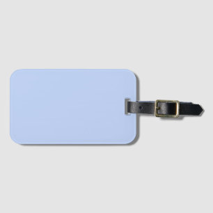 Étiquette À Bagage Couleur uni clair perwinkle bleu clair