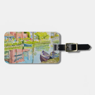 Étiquette À Bagage Couleurs de Venise