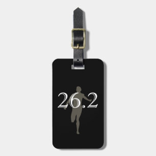 Étiquette À Bagage Coureur de marathon personnalisé 26.2 Keepsaké