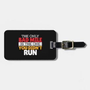 Étiquette À Bagage Coureur - Drôle Mille Mille À Courir Citation