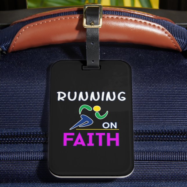 Étiquette À Bagage Courir sur la foi Christian Runner (Insitu Rectoal 2)