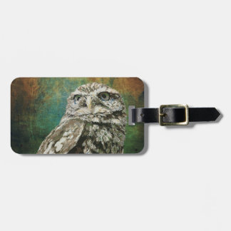 Étiquette À Bagage Courroie repérée de bagage de hibou