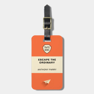 Étiquette À Bagage Couverture de livre inspirée des pingouins