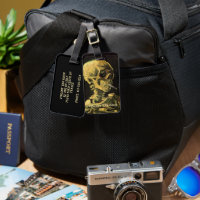 Crâne avec cigarette brûlante par Vincent van Gogh