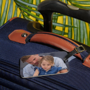 Étiquette À Bagage Créez votre propre photo personnalisée DIY