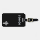 Croix en étiquette de bagage de Diamond® Connor