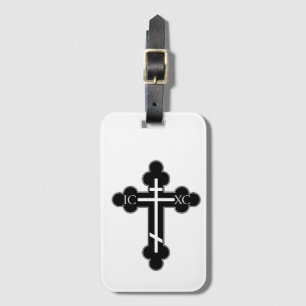 Étiquette À Bagage Croix orthodoxe