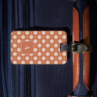 Étiquette À Bagage Custom Travel Gift for Women Personalized Daisy