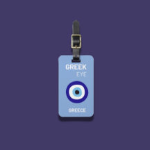 Cute Bleu Mystique grec OEil Amulet