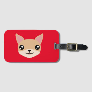 Étiquette À Bagage Cute Chihuahua