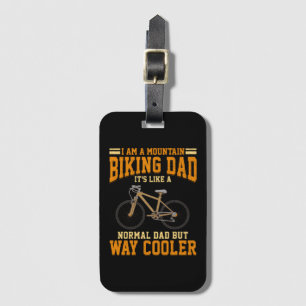 Étiquette À Bagage Cyclisme Papa VTT Papa C'est normal