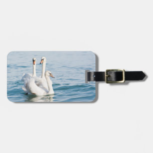 Étiquette À Bagage Cygnes