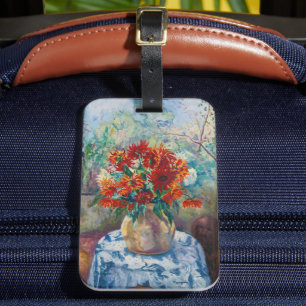 Étiquette À Bagage Dahlias, Saint-Tropez   Henri Manguin