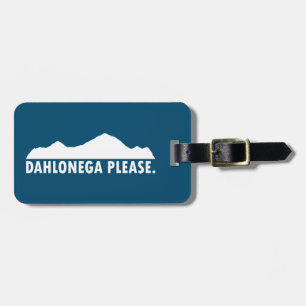 Étiquette À Bagage Dahlonega Georgia S'il vous plaît