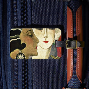 Étiquette À Bagage Dames Aer Deco