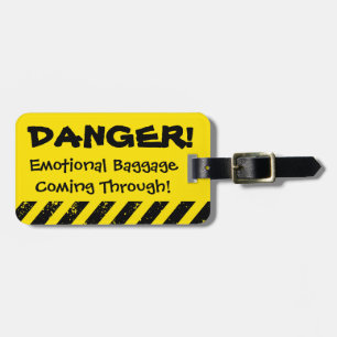 Étiquette À Bagage Danger ! Balise Bagages à venir