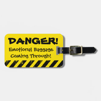 Étiquette À Bagage Danger ! Balise Bagages à venir
