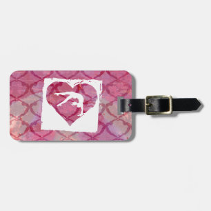 Étiquette À Bagage Danse de gymnastique personnalisée par produit de