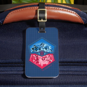 Étiquette À Bagage DC Super Hero Girls Teamwork Bataille