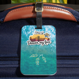 Étiquette À Bagage Denver My Love: Smart Luggage Alarm Tag