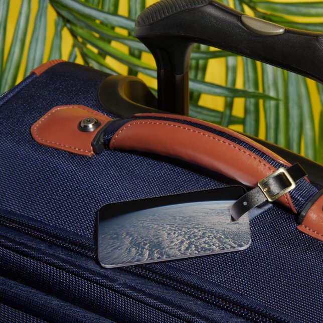 Étiquette À Bagage Des Nuages Stratocumulus Surplombent L'Océan Pacif (Insitu Rectoal 3)