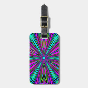 Étiquette À Bagage Design Mandala