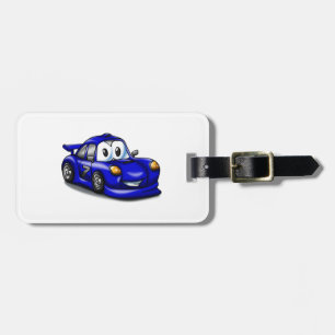Étiquette À Bagage Dessin de Funny Sport sur la voiture  Choisir la c