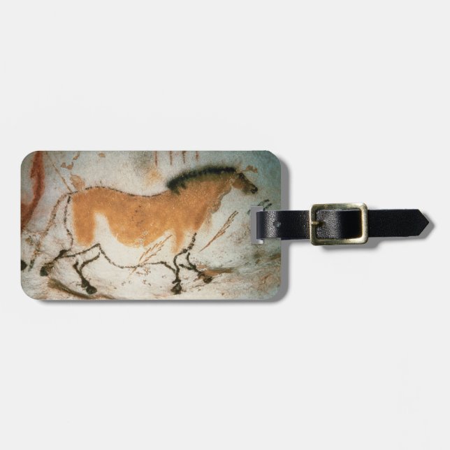 Étiquette À Bagage Dessins de grotte Lascaux (Devant horizontal)
