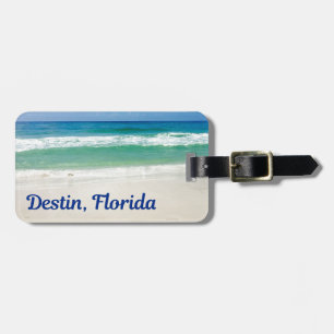 Étiquette À Bagage Destin Florida Belle photo de plage
