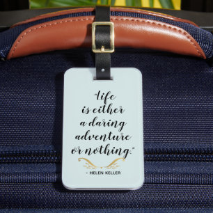 Étiquette À Bagage Devis Daring Adventure Keller