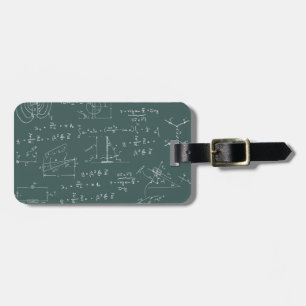 Étiquette À Bagage Diagrammes et formules de physique