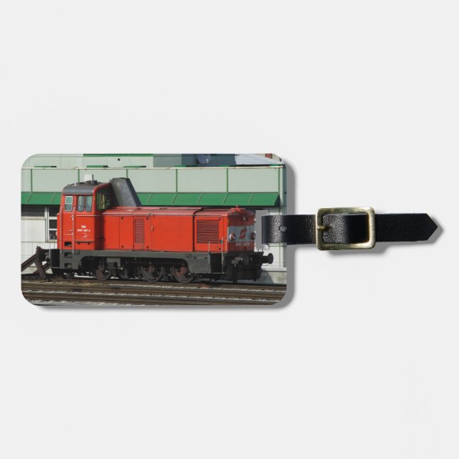Étiquette À Bagage Diesel Shunter 2067 097-2 (Devant horizontal)