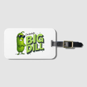 Étiquette À Bagage Dill Pickles Amateurs Cadeau - Drôle Drôle Dessins