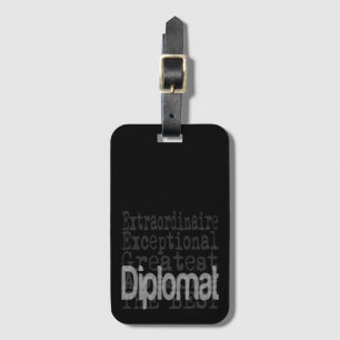 Étiquette À Bagage Diplomat Extraordinaire