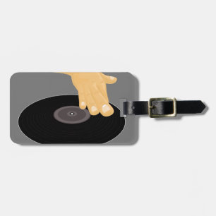 Étiquette À Bagage DJ Scratch