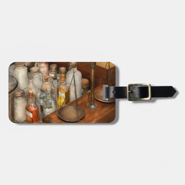 Étiquette À Bagage Docteur - trousse médicale de champ (Devant horizontal)