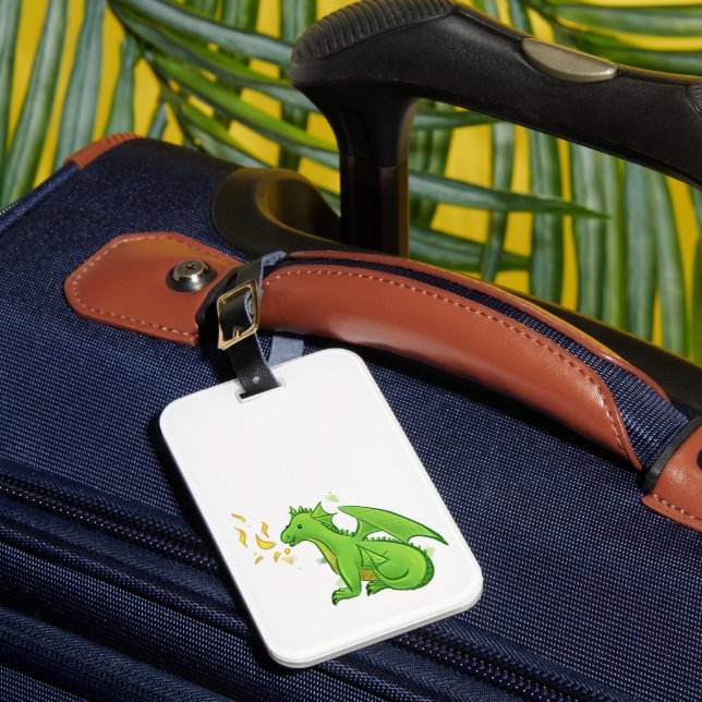 Étiquette À Bagage Dragon (Insitu Rectoal 1)